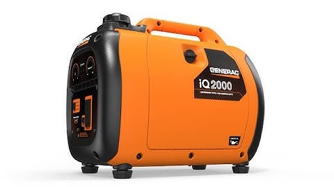 Generac IQ2000 [PT2]: Portable Suitcase Generator Review / QA / Test - #IJDM00B