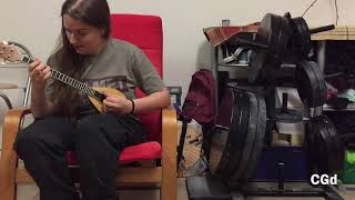 Baglamas blues in CGd (fifths)