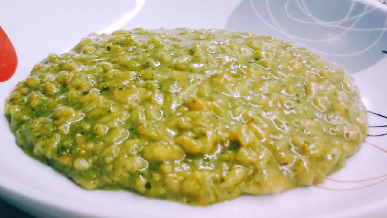 Risotto al pesto