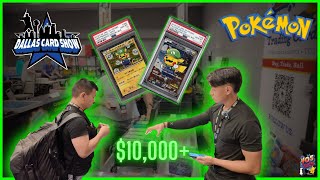 Sequential PSA 10 Luigi Pikachu Ponchos / Dallas Card Show / Pokémon Vendor POV 2025