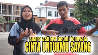 Cinta Untukmu Sayang..!!!Wulan pengamen keluarkan suara aslinya ternyata begini netizen wajib tau