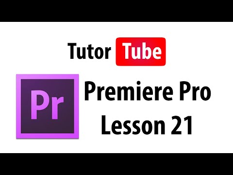 Premiere Pro Tutorial - Lesson 21 - Working with Optical Flow