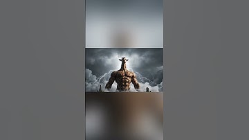 Prototype#08_The Lightning Giraffe Awakens #ai #creature #fantasy