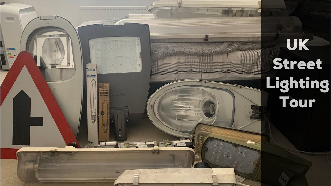 Тур по коллекции уличного освещения Великобритании 2023