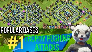 | Popular Legend Bases 3 Star | Trophy Pushing Attacks TH13 | Clash of Clans