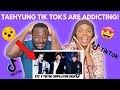 We Reacted to BTS Kim Taehyung Tik Toks and got Addicted!!! | Couples Reaction
