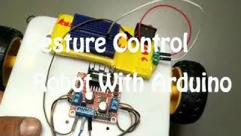 Gesture Control Robot With Arduino 😉UTSOURCE