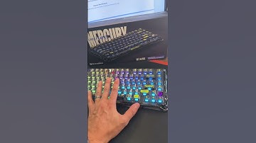 Now this is a gaming keyboard! This is the #gravastarmercuryk1 ! You have to see this! #Kahlatech