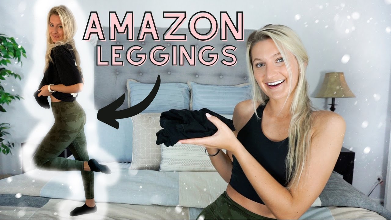 vlog: RATING MY AMAZON LEGGINGS | Best Amazon Leggings For Working Out