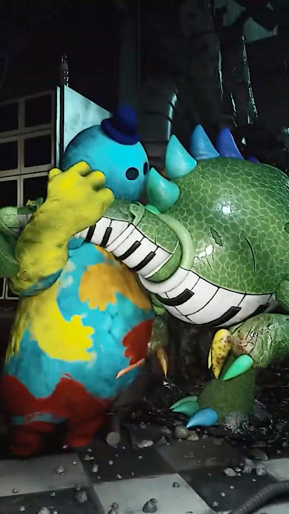 What if DOEY Meets with PIANOSAURUS - Poppy Playtime Chapter 4