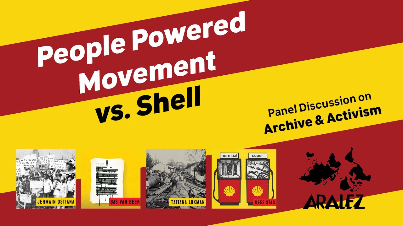 ⁣Archive and Activism / Panel People Powered Movement vs Shell