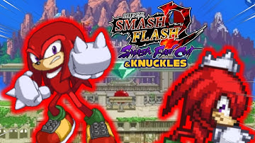 "KNUCKLES IN SSF2?!" First look at Knuckles in SSF2: SFC