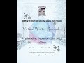 NMS Winter VIrtual Recital December 21, 2022