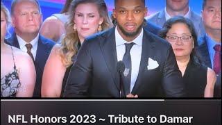 NFL Honors 2023 ~ Tribute to Damar Hamlin #Damar #DamarHamlin #NFL #BuffaloBills #Bills