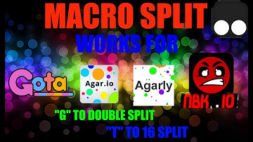 HOW TO GET MACRO SPLIT FOR AGAR, GOTA, AGARLY, NBK IO, ETC *Check Description