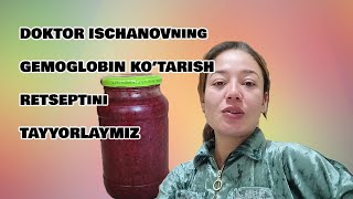 TAJRIBAMDAN O'TGAN QON KO'PAYTIRISH RETSEPTI /GEMOGLOBINI KOTARISH / UZB VLOG