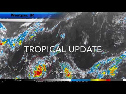 Tropical Ambo / Vongfong  continues to strengthen (12th May 2020)