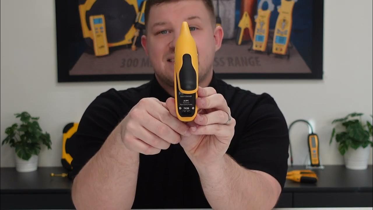 JL3PC Job Link® Pipe temperature clamps Easy side switch Fieldpiece