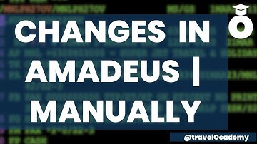 Amadeus Session 40 | Changes | Exchanges | Fully unutilized ticket changes | Manual change | GDS
