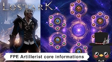 (KR)Lostark Firepower Artillerist DPS check based on Core(brief explanation)
