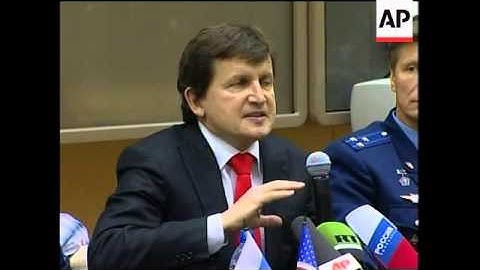 News conference with US Space Tourist Charles Simonyi