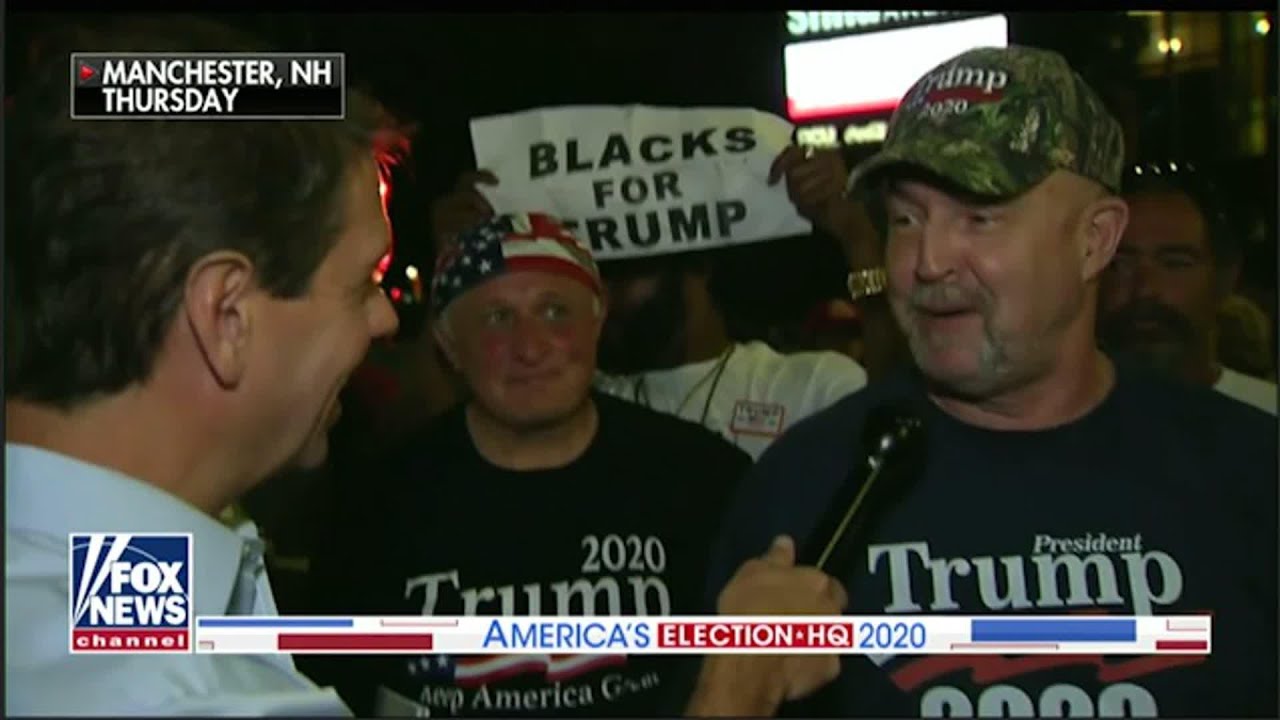 pressed cafe Mocked Trump supporter laughs it off after rally