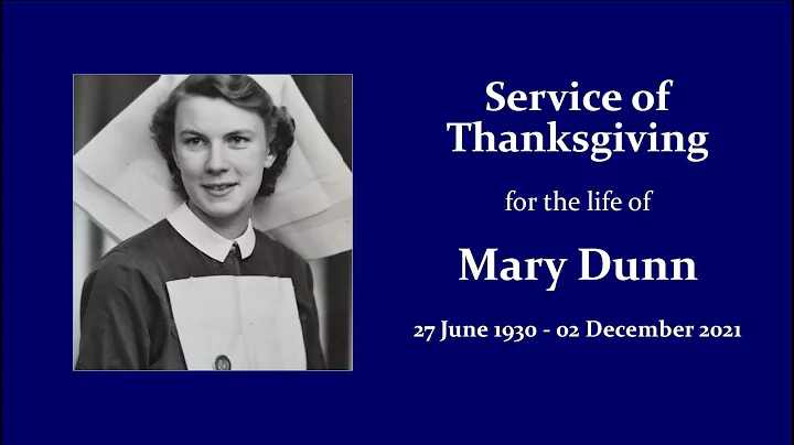 Service of Thanksgiving and Remembrance for the li...