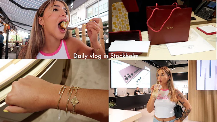 Daily vlog in Stockholm   buying my 25th birthday ...