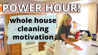 How I clean my whole house super fast!
