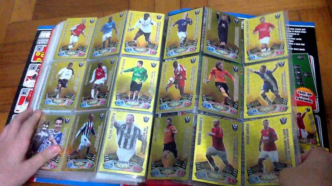 Match Attax 11 12 Binder Completed! All Cards! Golden Moments ...