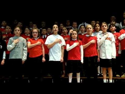 St. Jane de Chantal School 4th Grade National Anthem Audition