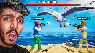 We Finally Beat the SEAGULL BOSS in How to Fish!(Part 4) screenshot 5