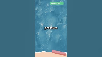 Why Is Ice So Slippery? 🧊✨ #scienceexplained #sciencefacts