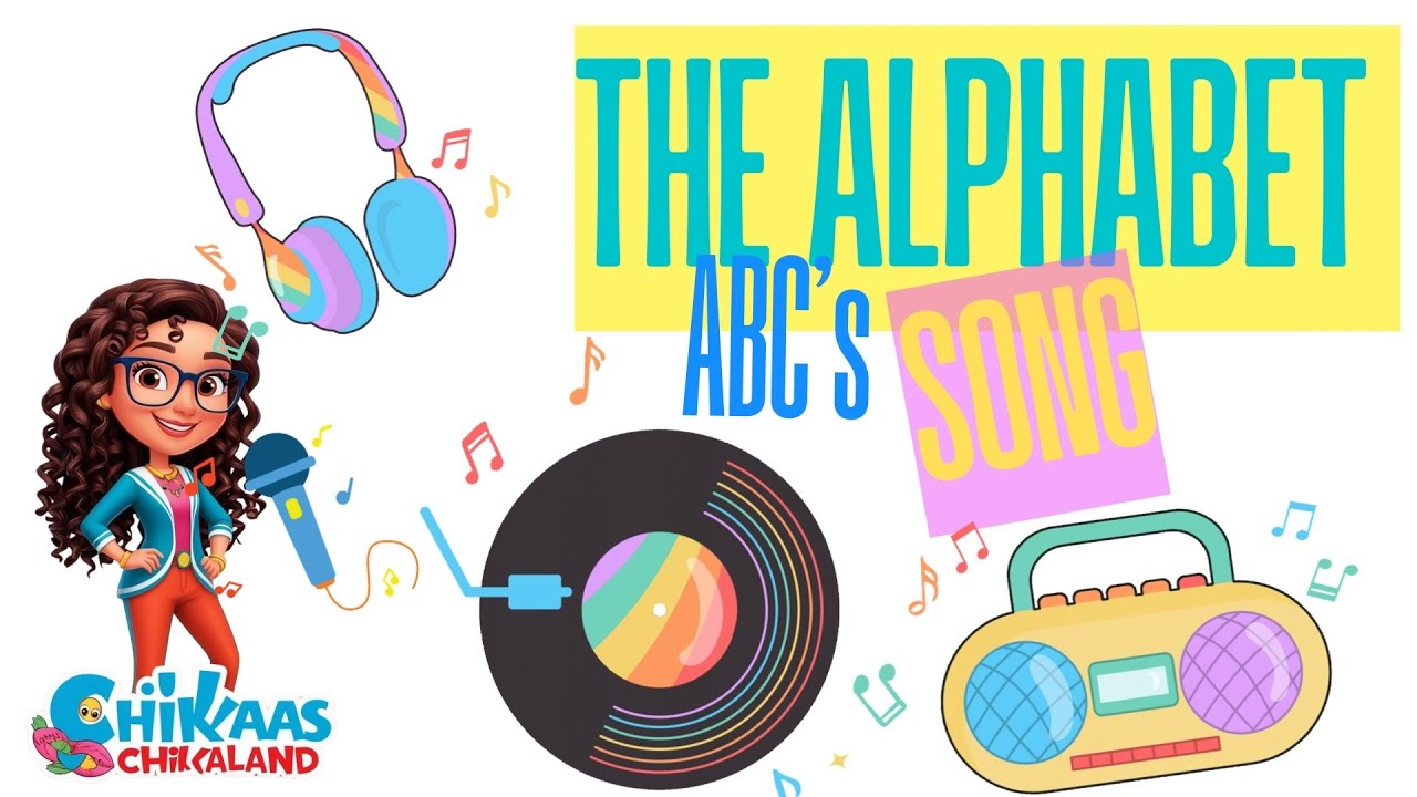 The Alphabet Song | A B C's | Songs for Kids | Chikaaland | Letter Song ...