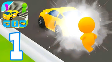 Shape Transform Race - Gameplay Walkthrough Part 1 , ANDROID, iOS