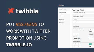 auto share rss feeds to twitter with twibble.io