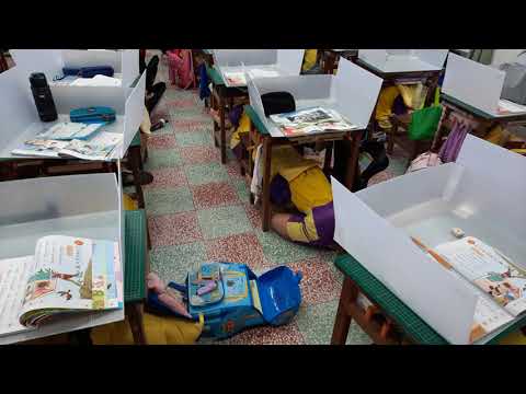 110 1古亭國小地震避難演練1100910