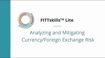 Introducing FITTskills Lite – Analyzing and Mitigating Currency and Foreign Exchange Risk