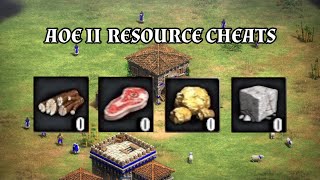 Age of Empires 2 DE: Resource Cheat Codes (Wood, Food, Gold & Stone)