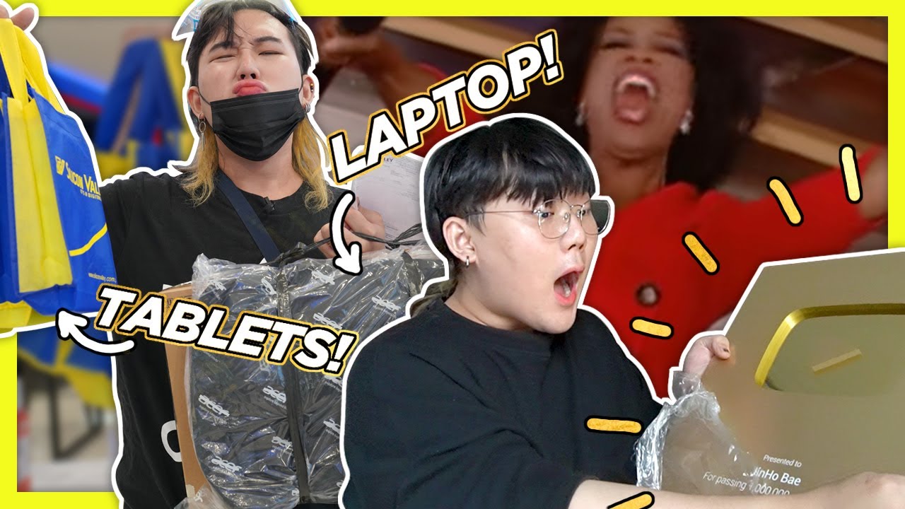 Salamat po sa GOLD button! (LAPTOP AND TABLETS GIVE AWAY!)