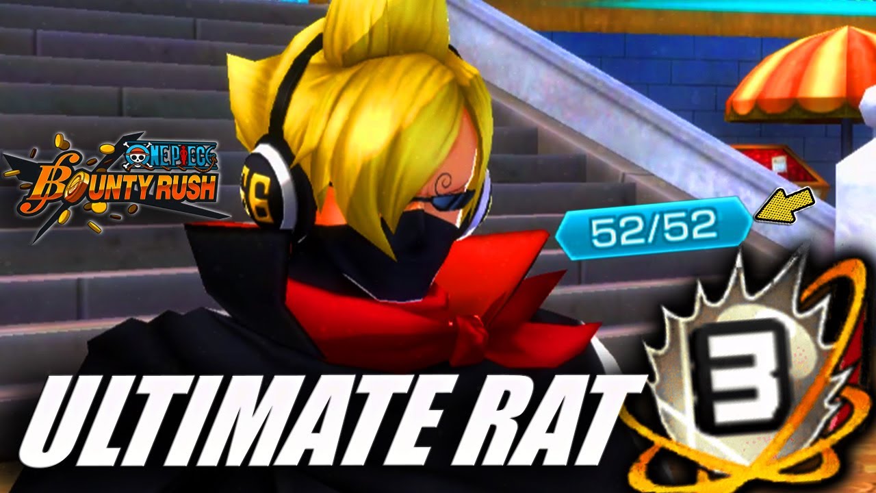 [52/52] THE FIRST BOOST 3 STEALTH BLACK SOBA MASK AKA ULTIMATE RAT GAMEPLAY |ONE PIECE BOUNTY RUSH