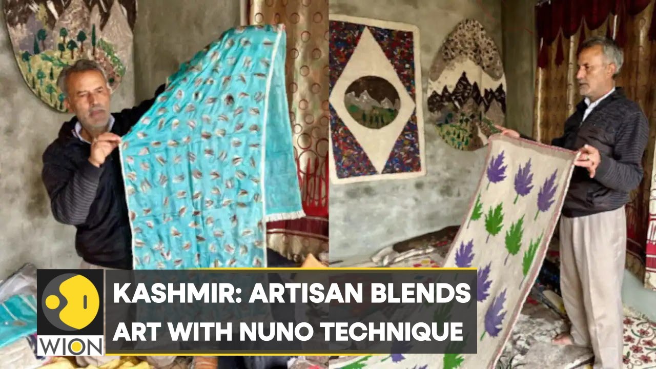 Kashmir: Artisan makes traditional Namda with a new twist | India | Latest News | WION