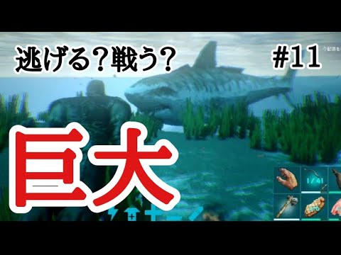 Ark Survivalevolved 突撃 メガロドンの巣窟 イクチオサウルスのティムを目指して Youtube