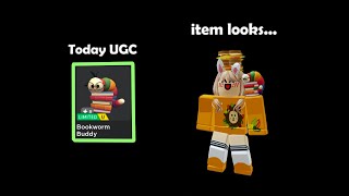 Free Limited UGC - Bookworm Buddy (sold out 🚫)
