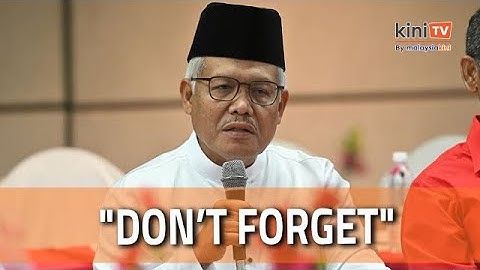 Hamzah claims Saifuddin asked him to nullify PKR party elections