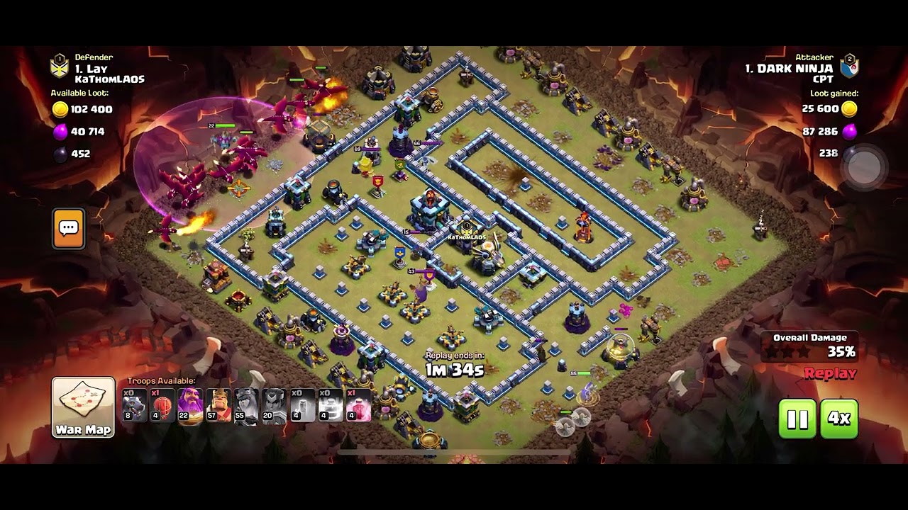 CPT Clan War Domination! 🔥 Crushing the No.1 Base!