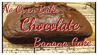 NO BAKE CHOCOLATE BANANA CAKE || QUICK AND EASY || KABILOG'S RECIPE