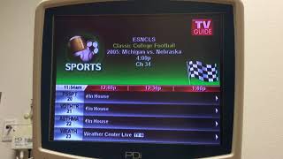 TV Guide Scrolling Guide - 9/21/18