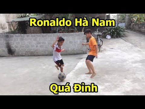 Quang Hải nhí Messi Hà Tĩnh đã có đối - Xuất hiện Ronaldo Hà Nam với kỹ thuật bóng đá cực đỉnh PVF