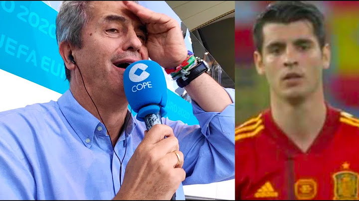 No se lo creía: así narró Manolo Lama el fallo de Morata en el España-Suecia